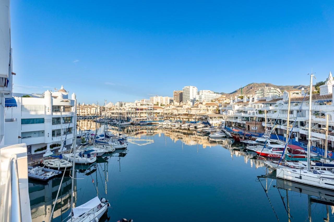 Atico Puerto Marina First Island With Sea Views And Rooftop Pool Benalmádena Dış mekan fotoğraf